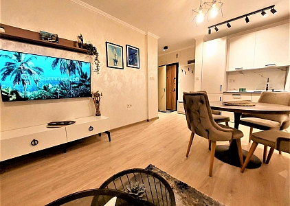 Стильная квартира в уютном комплексе в 300 метрах от моря. Фото 9