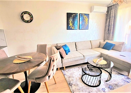 Стильная квартира в уютном комплексе в 300 метрах от моря. Фото 14