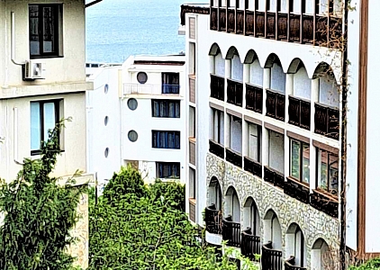 Стильная квартира в уютном комплексе в 300 метрах от моря. Фото 13