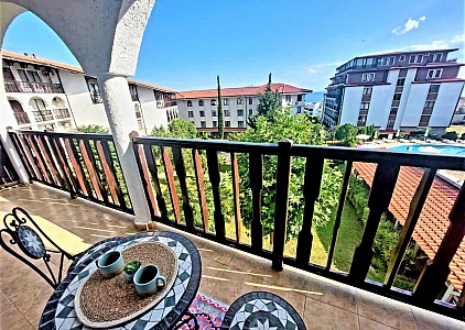 Стильная квартира в уютном комплексе в 300 метрах от моря. Фото 1