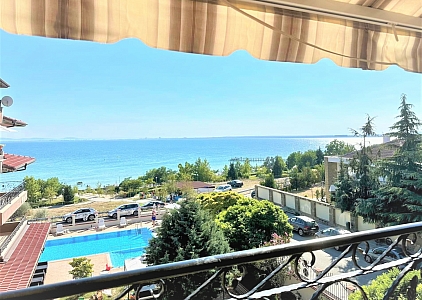 Красивая квартира с фронтальным видом на море. Foto 1