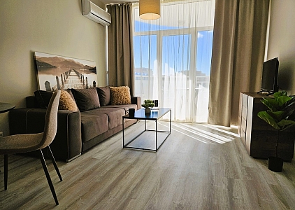 Apartment with new furniture in the quiet center of Sunny Beach. Photo 1 Apartment with new furniture in the quiet center of Sunny Beach. Photo 1