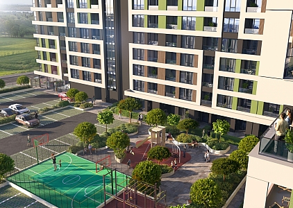 Квартиры в новом современном районе Бургаса в рассрочку. Фото 4 Квартиры в новом современном районе Бургаса в рассрочку. Фото 4