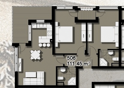 Ausgezeichnete Dreizimmerwohnung in Solnechny. Foto 2