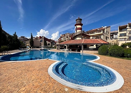 Studio nad morzem w kompleksie Sveti Vlas – Morski Far, zaledwie 100 metrów od plaży. Zdjęcie 1