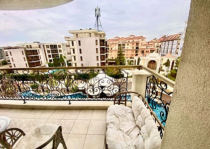 Three-room apartment in a luxury complex 350 meters from the sea. Photo 11