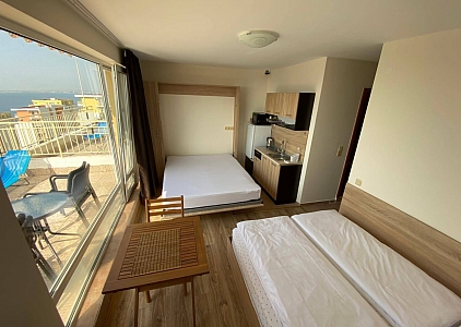 Prostorné studio s výhledem na moře. Foto 12 Prostorné studio s výhledem na moře. Foto 12