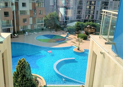 Просторная студия с красивым видом в комплексе Сан Сити 1. Фото 6