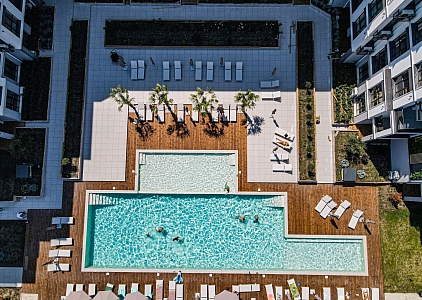 Квартира с видом на бассейн в премиальном новом комплексе. Фото 7