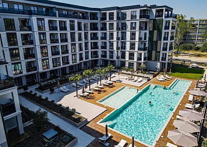 Квартира с видом на бассейн в премиальном новом комплексе. Фото 6