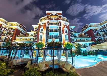 Невелика двокімнатна квартира в красивому комплексі поряд із пляжем. Фото 11