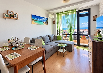 Ausgezeichnete Wohnung mit Meerblick. Foto 1 Ausgezeichnete Wohnung mit Meerblick. Foto 1