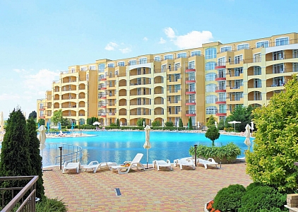 Studio s výhledem na moře v komplexu Midia Grand Resort . Foto 1 Studio s výhledem na moře v komplexu Midia Grand Resort . Foto 1
