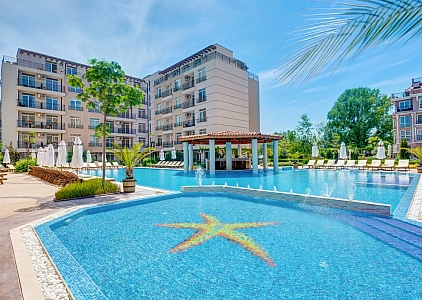 Небольшая квартира с 2мя спальнями в красивом комплексе!. Фото 1