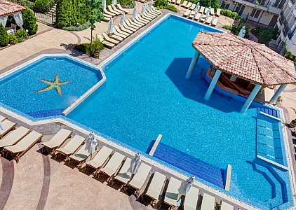 Небольшая квартира с 2мя спальнями в красивом комплексе!. Фото 14