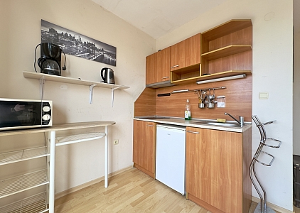 Просторная студия с большой террасой. Фото 17