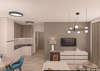 Nové byty s nábytkem v krásném komplexu na splátky. Foto 15