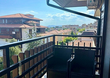 Двокімнатна квартира з панорамним видом на море у Святому Власі. Фото 12