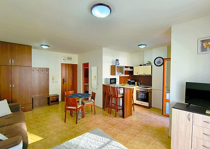 Studio nad morzem w kompleksie Sveti Vlas – Morski Far, zaledwie 100 metrów od plaży. Zdjęcie 14