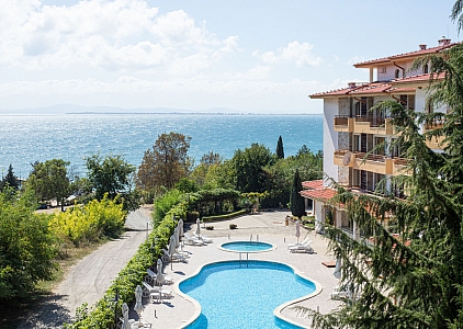 Zwei-Zimmer-Apartment am Meer im Dream Holiday Komplex, Ravda. Foto 12