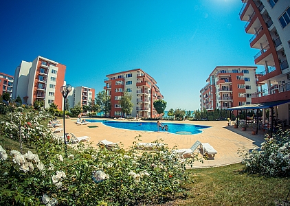 Apartment mit Meerblick in erster Linie in Sveti Vlas. Foto 9 Apartment mit Meerblick in erster Linie in Sveti Vlas. Foto 9