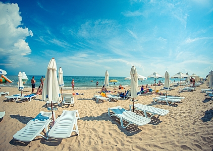 Apartment mit Meerblick in erster Linie in Sveti Vlas. Foto 11 Apartment mit Meerblick in erster Linie in Sveti Vlas. Foto 11