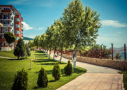 Apartment mit einem Schlafzimmer und herrlichem Meerblick in Sveti Vlas im Komplex Marina View Fort. Foto 36 Apartment mit einem Schlafzimmer und herrlichem Meerblick in Sveti Vlas im Komplex Marina View Fort. Foto 36