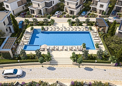 Nový dvoupokojový dům ve velkém uzavřeném komplexu s výbornou lokalitou. Foto 9