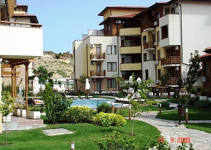 Große Wohnung mit seitlichem Meerblick in einem SPA-Komplex in erster Meereslinie. Foto 30