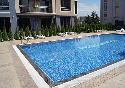 Neue Zweizimmerwohnung mit Kamin. Foto 9