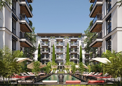 Двухкомнатная квартира в новом современном комплексе. Фото 2