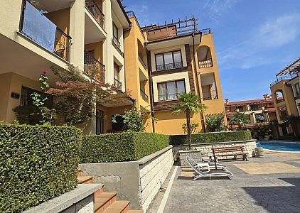 Prostorný apartmán s jednou ložnicí 450 metrů od pláže v Sveti Vlas. Foto 34 Prostorný apartmán s jednou ložnicí 450 metrů od pláže v Sveti Vlas. Foto 34