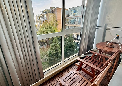 Квартира-студия в уютном комплексе в 100 метрах от моря. Фото 7 Квартира-студия в уютном комплексе в 100 метрах от моря. Фото 7