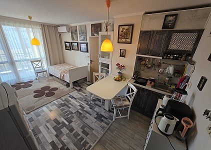 Уютная студия в жилом доме напротив отеля «Рио».. Фото 6