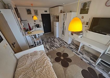 Уютная студия в жилом доме напротив отеля «Рио».. Фото 12