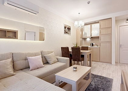 Jednopokojowe mieszkanie w luksusowym nowym kompleksie. Zdjęcie 7