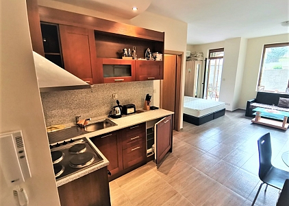 Geräumiges Studio mit Terrasse in einem Luxuskomplex in der ersten Reihe. Foto 1