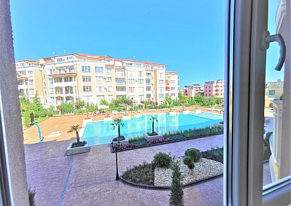 Новая трехкомнатная квартира с видом на бассейн в РАССРОЧКУ. Фото 13