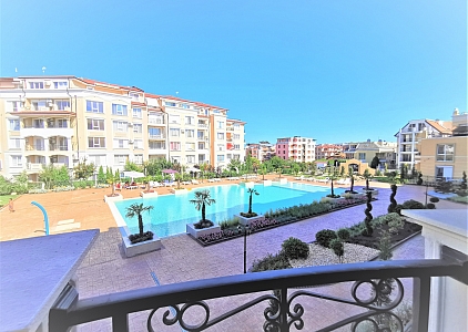 Новая трехкомнатная квартира с видом на бассейн в РАССРОЧКУ. Фото 4