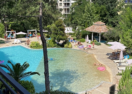 Просторная студия с красивым видом в элитном комплексе. Zdjęcie 20