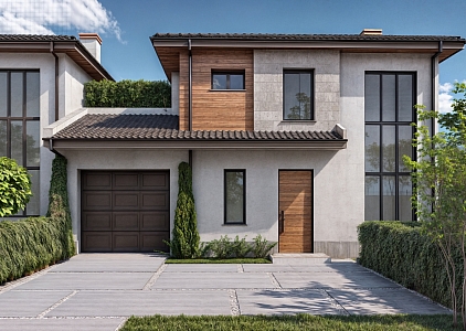 Modern houses with a swimming pool in the Lahana area, between Sarafovo and Pomorie. Photo 5