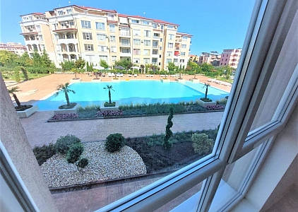 Новая квартира с видом на бассейн в красивом комплексе в РАССРОЧКУ. Фото 13