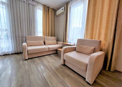 Квартира с большой террасой и видом на море в красивом комплексе. Foto 11