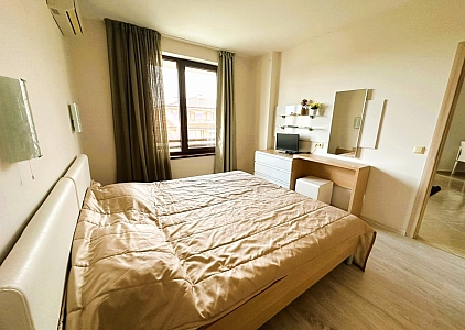 Duży apartament z bocznym widokiem na morze w doskonałym kompleksie 200 metrów od plaży. Zdjęcie 11