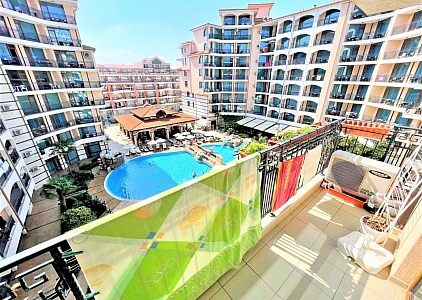 Przestronne studio z pięknym widokiem na basen. Zdjęcie 16