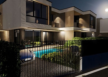 Новые современные дома с панорамой моря на первой линии!. Фото 15