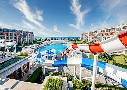 Piękne studio w luksusowym kompleksie na pierwszej linii. Zdjęcie 15