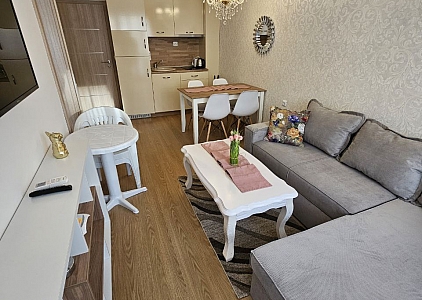 Eine fertige Zweizimmerwohnung steht in Sunny Beach zum Verkauf.. Foto 6 Eine fertige Zweizimmerwohnung steht in Sunny Beach zum Verkauf.. Foto 6