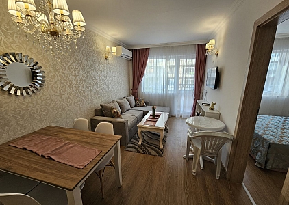 Eine fertige Zweizimmerwohnung steht in Sunny Beach zum Verkauf.. Foto 3 Eine fertige Zweizimmerwohnung steht in Sunny Beach zum Verkauf.. Foto 3