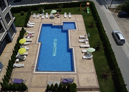 Neue Zweizimmerwohnung mit Kamin. Foto 10